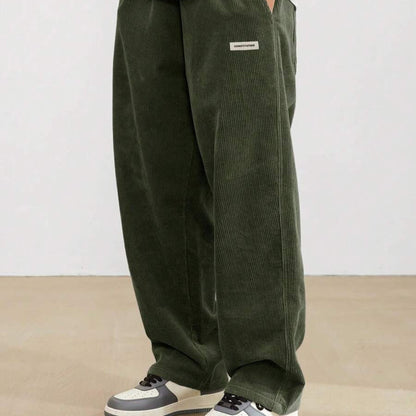 Men’s Corduroy Wide-Leg Trouser