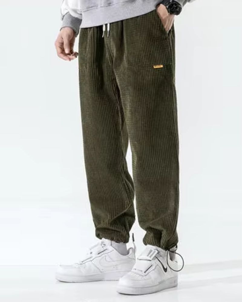 Men’s Retro Corduroy Joggers