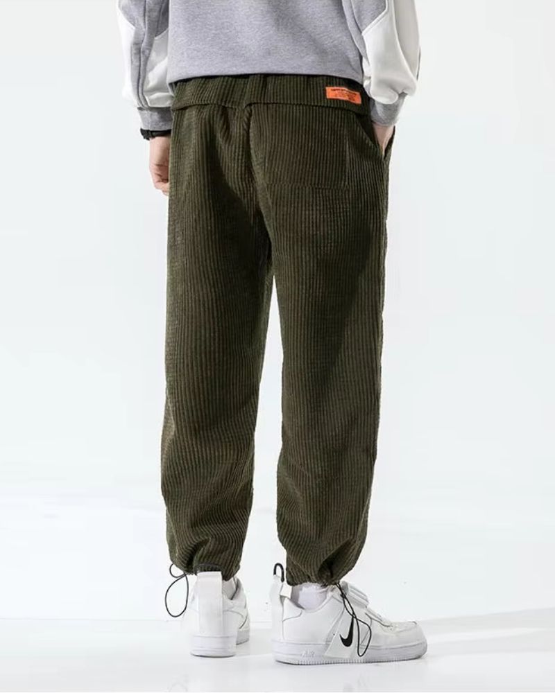 Men’s Retro Corduroy Joggers