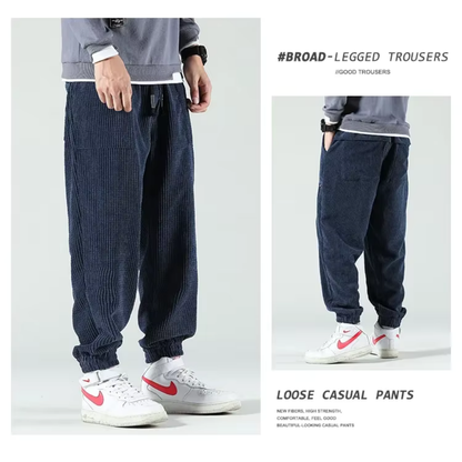 Men’s Retro Corduroy Joggers