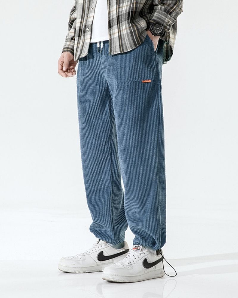 Men’s Retro Corduroy Joggers