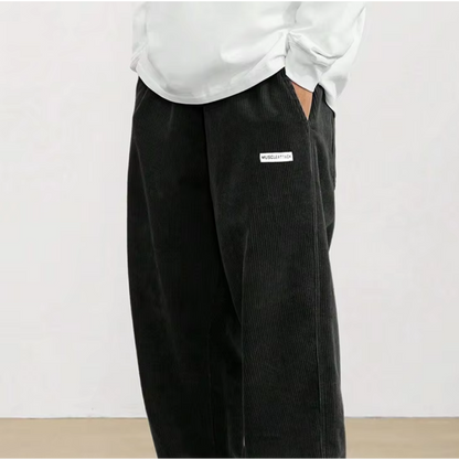 Men’s Corduroy Wide-Leg Trouser