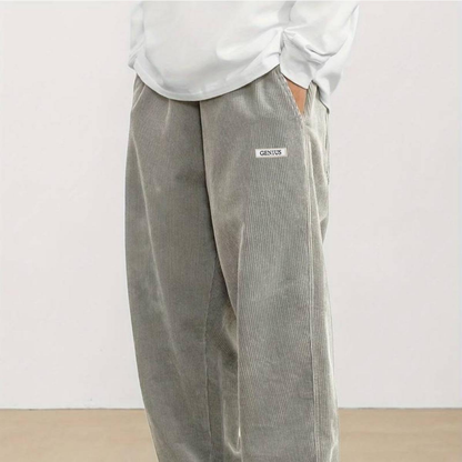 Men’s Corduroy Wide-Leg Trouser