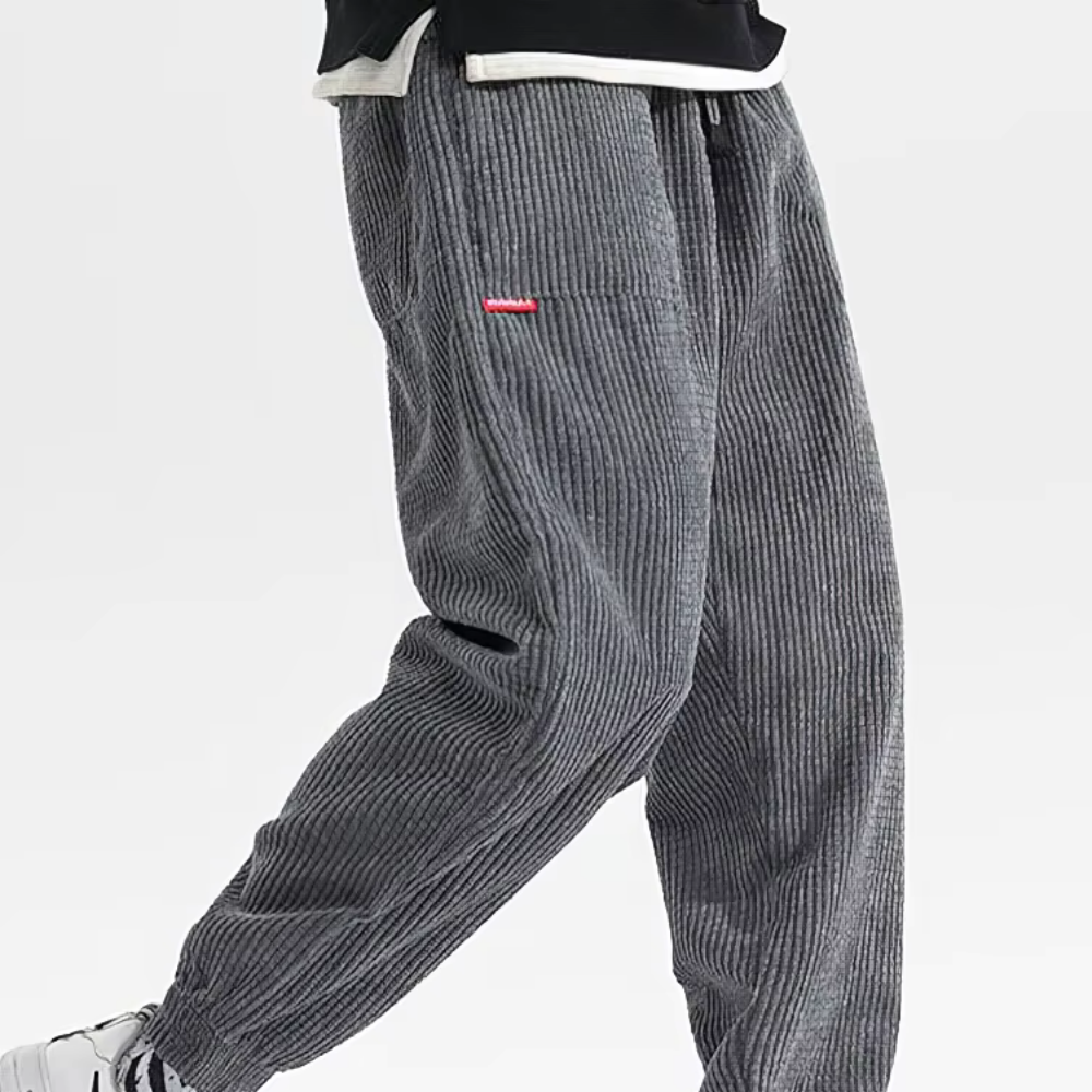 Men’s Retro Corduroy Joggers