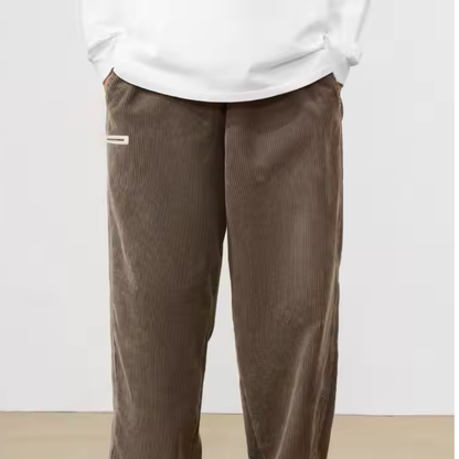 Men’s Corduroy Wide-Leg Trouser