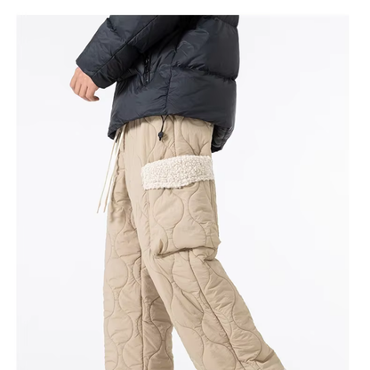 Men’s Quilted Fleece-Lined Cargo Pants