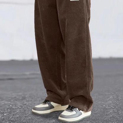 Men’s Corduroy Wide-Leg Trouser