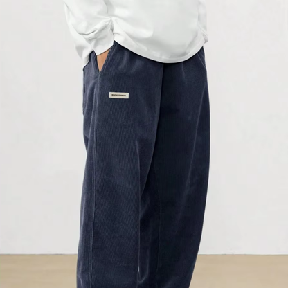 Men’s Corduroy Wide-Leg Trouser