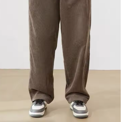 Men’s Corduroy Wide-Leg Trouser