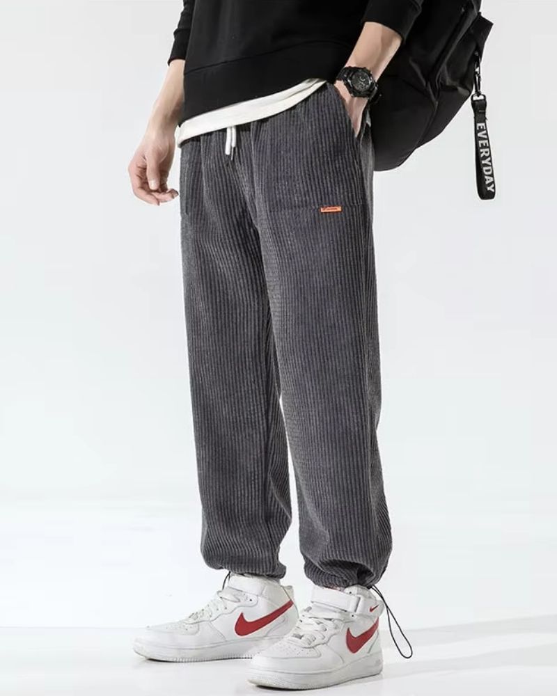 Men’s Retro Corduroy Joggers