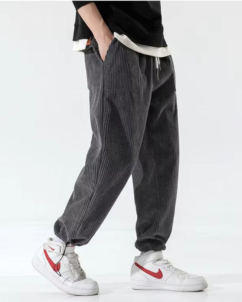 Men’s Retro Corduroy Joggers