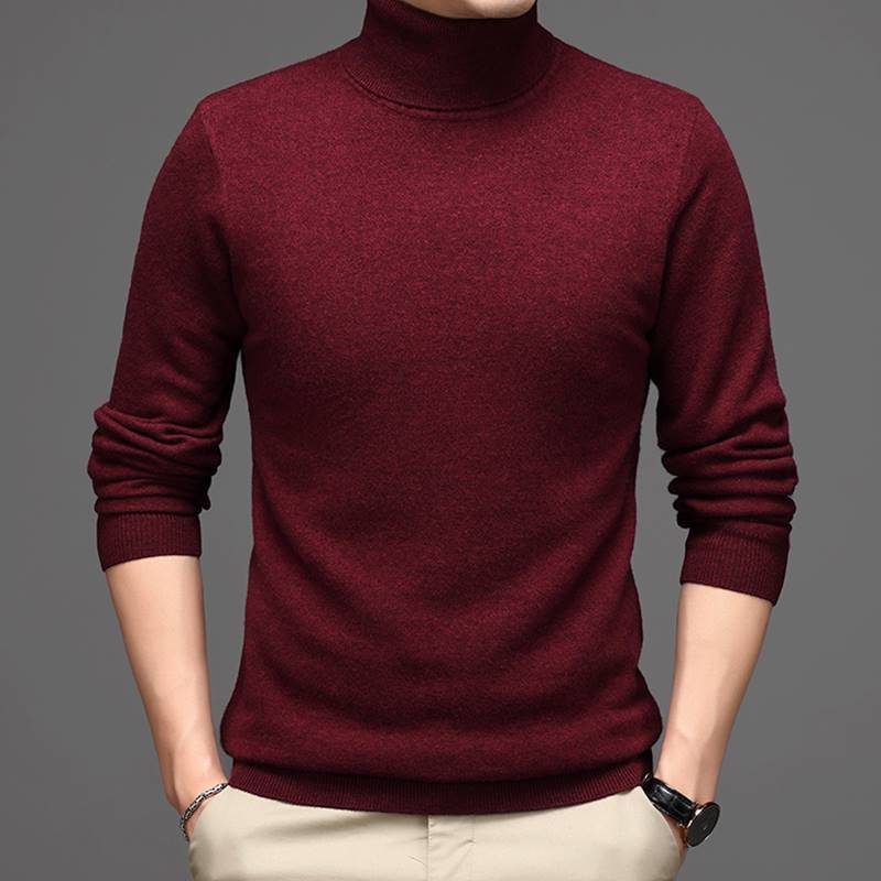 Oxford Luxe Men’s Cashmere Turtleneck