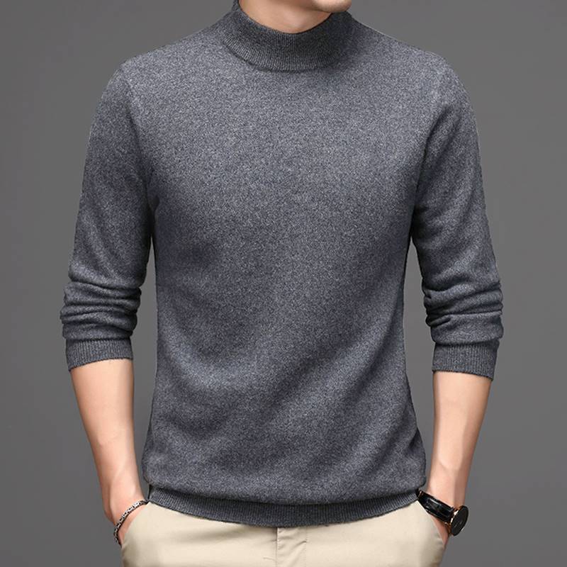 Oxford Luxe Men’s Cashmere Turtleneck