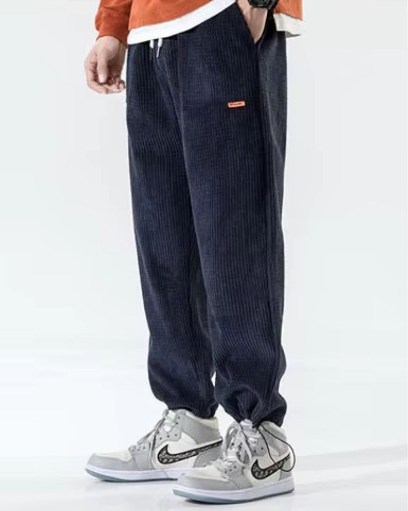 Men’s Retro Corduroy Joggers