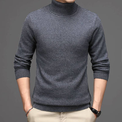 Oxford Luxe Men’s Cashmere Turtleneck