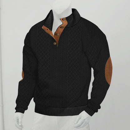 Men’s Vintage Knitted Pullover Sweater