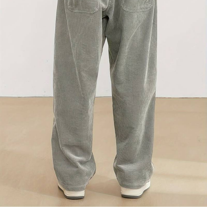 Men’s Corduroy Wide-Leg Trouser