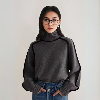 Oversized Batwing Knit Jumper