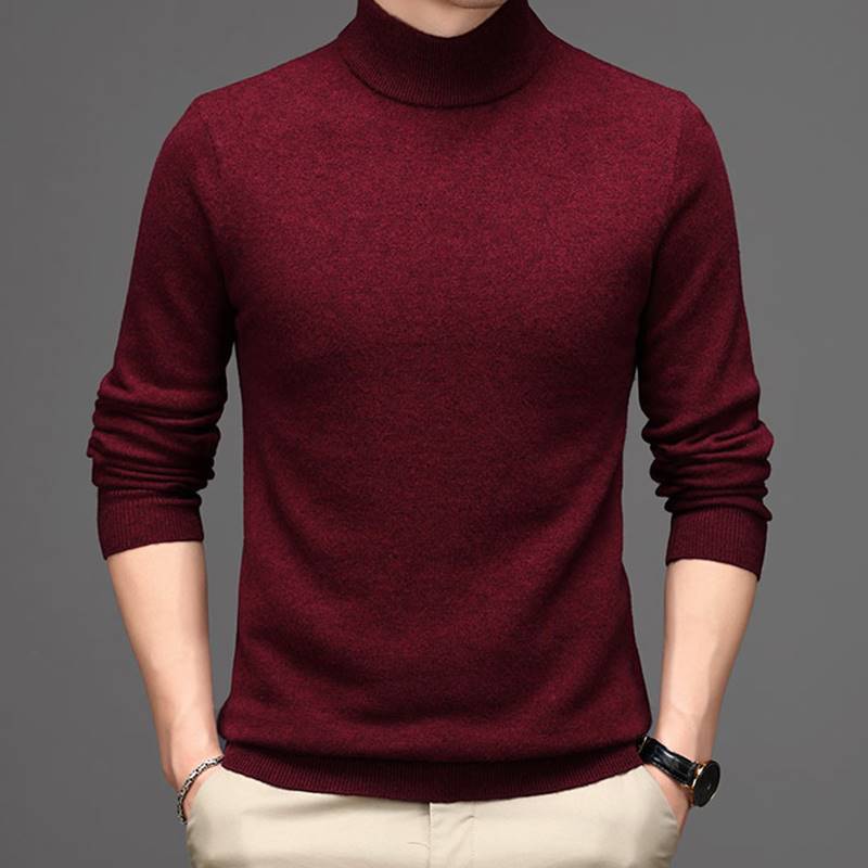 Oxford Luxe Men’s Cashmere Turtleneck