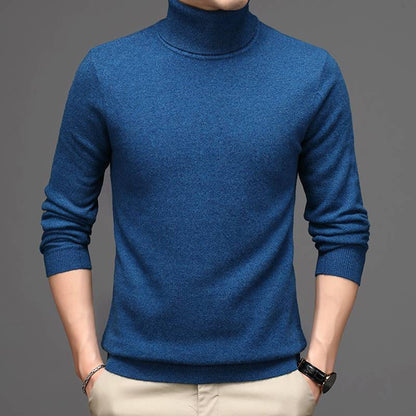 Oxford Luxe Men’s Cashmere Turtleneck