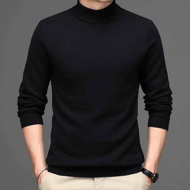 Oxford Luxe Men’s Cashmere Turtleneck