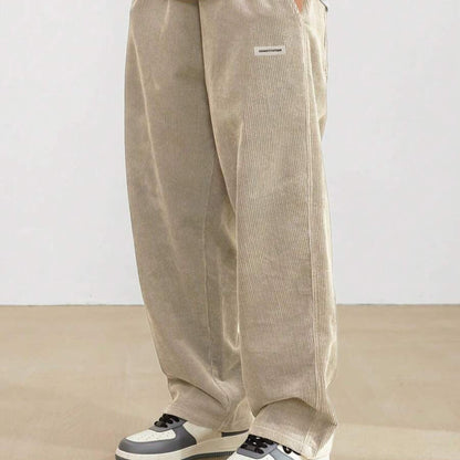 Men’s Corduroy Wide-Leg Trouser