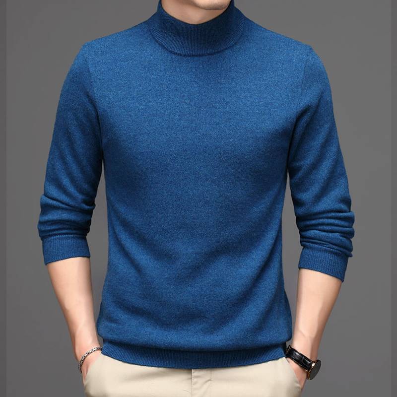 Oxford Luxe Men’s Cashmere Turtleneck