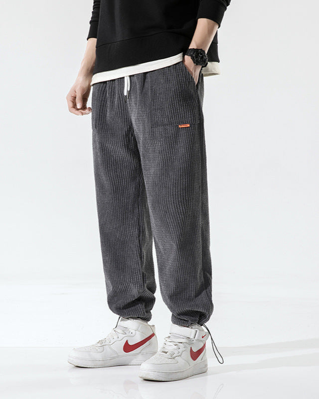 Men’s Retro Corduroy Joggers