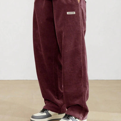 Men’s Corduroy Wide-Leg Trouser