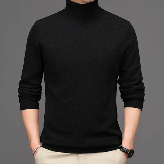 Oxford Luxe Men’s Cashmere Turtleneck