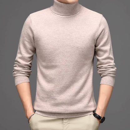 Oxford Luxe Men’s Cashmere Turtleneck