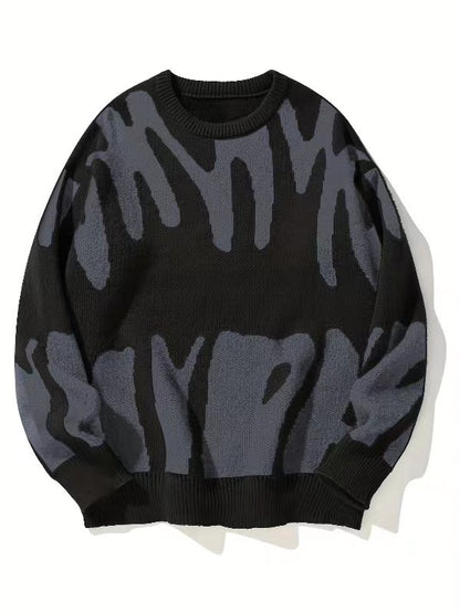 Oversized Drip Knit Jumper